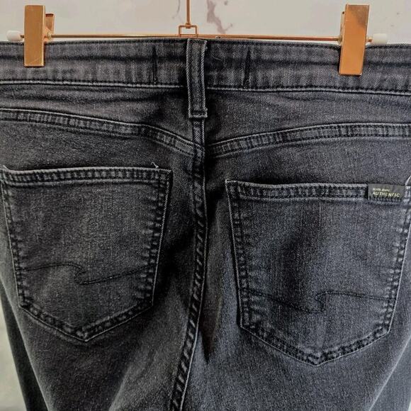 Silver Jeans Womens 14 X 29 Washed Black Denim Curvy High Rise Skinny - Picture 6 of 12